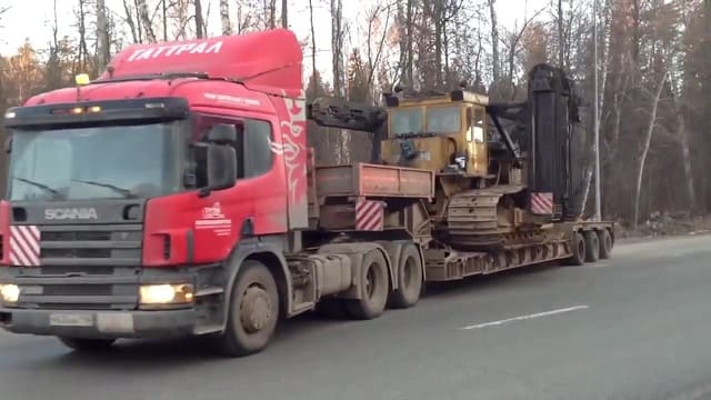 Перевозка сваевдавливающей установки в Ростове-на-Дону