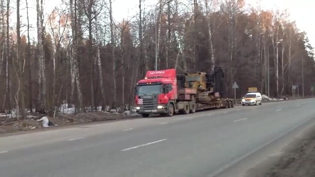 Перевозка трелевочных тракторов в Екатеринбурге
